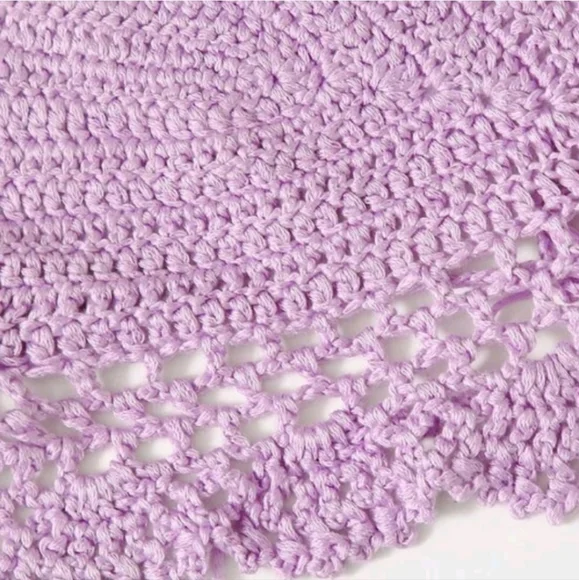 Bohemian Lavender Bralette or Crop top. - Picture 5 of 6